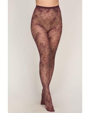 Hunkemöller Tight Allover Lace Fishnet - Multicolour