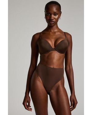 Hunkemöller Smooth Thong - Brown