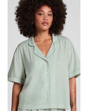 Hunkemöller Jacket Short Sleeves Woven - Green