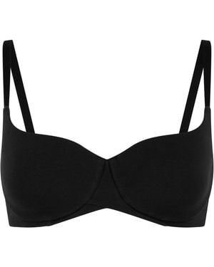 Hunkemöller Soutien-gorge à armatures rembourré en coton - Noir