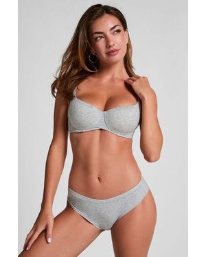 Hunkemöller Cotton Brazilian - Grey
