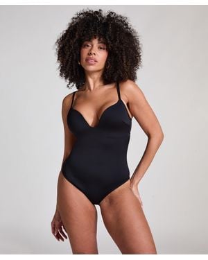 Hunkemöller Badpak Neoprene - Zwart