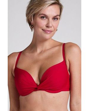 Hunkemöller Luna Padded Bikini Top - Red