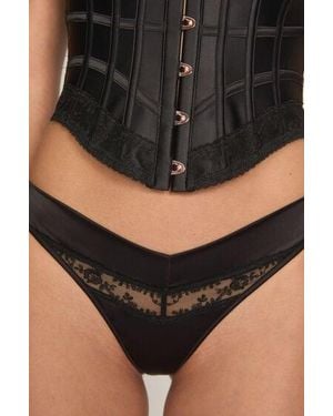 Hunkemöller String Brigitte - Zwart
