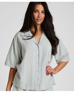 Hunkemöller Chaqueta Lino - Gris