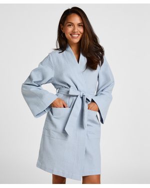 Hunkemöller Bata de rizo - Azul