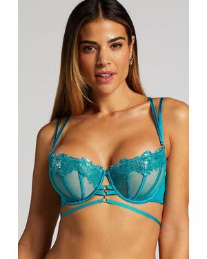 Hunkemöller Eros Non-Padded Underwired Bra - Blue