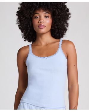 Hunkemöller Pointelle Singlet - Blue