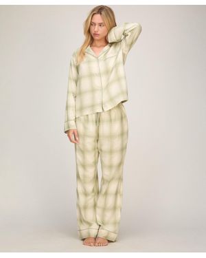 Hunkemöller Pantalones de pijama Woven - Neutro