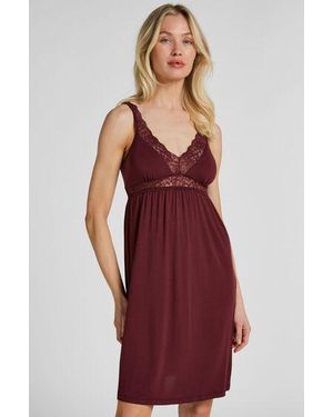 Hunkemöller Jersey Slipdress - Red