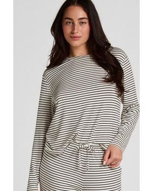 Hunkemöller Pyjama Top Loose Jersey - Grey
