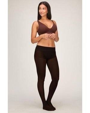 Hunkemöller Panty 40 Denier Velvet Touch - Bruin