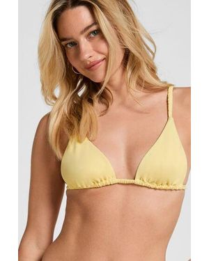 Hunkemöller Triangel Bikinitop Riva - Geel
