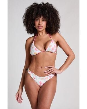 Hunkemöller Madeira High-Leg Bikini Bottoms - Pink