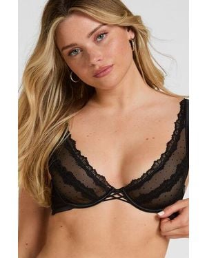 Hunkemöller Niet-Voorgevormde Beugel Bh Kat - Zwart