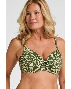 Hunkemöller Non-Padded Underwired Bikini Top Cancun - Green