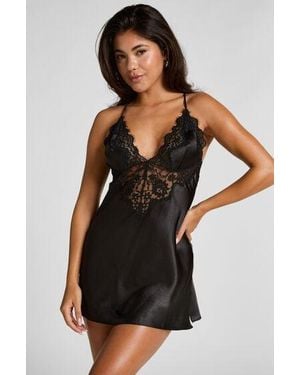Hunkemöller Mya Slipdress - Black