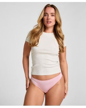 Hunkemöller Tanga Monica - Blanco