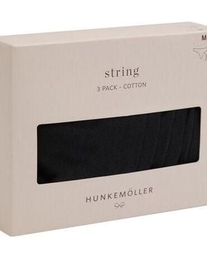 Hunkemöller Multipack Cotton Thong - Natural