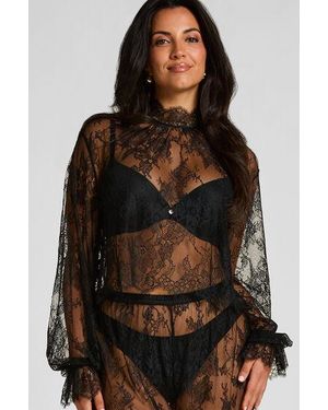 Hunkemöller Pyjama Top Cecilia - Brown