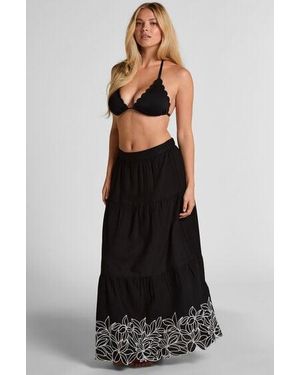 Hunkemöller Embroiderd Skirt - Black