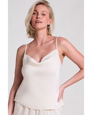 Hunkemöller Minimal Satijnen Cami - Wit
