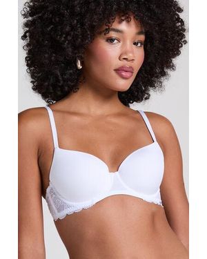 Hunkemöller Angie Padded Underwired Bra - White