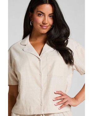 Hunkemöller Jacket Cotton - Natural