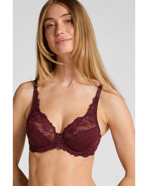 Hunkemöller Diva Non-Padded Underwired Bra - Purple
