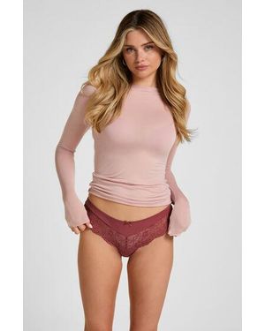 Hunkemöller Brazilian Short Valencia - Roze