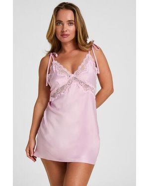 Hunkemöller Slipdress Camelia - Roze
