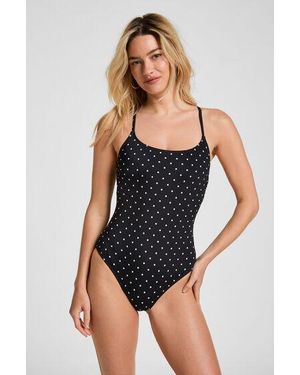 Hunkemöller Badpak Bordolino - Blauw