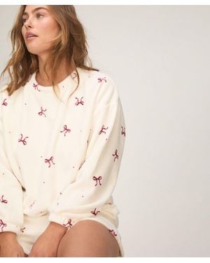 Hunkemöller Pijama de polar - Neutro