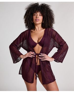 Hunkemöller Gehaakte Strandkaftan - Rood