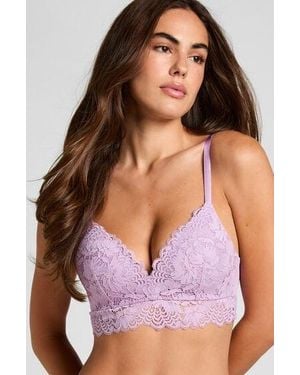 Hunkemöller Andrea Padded Non-Wired Bra - Purple