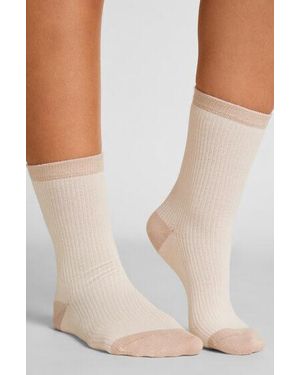 Hunkemöller Modal Crew Socks - Natural