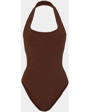 Hunza G Sandy Swim - Brown