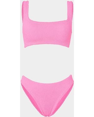Hunza G Coverage Xandra Bikini - Red