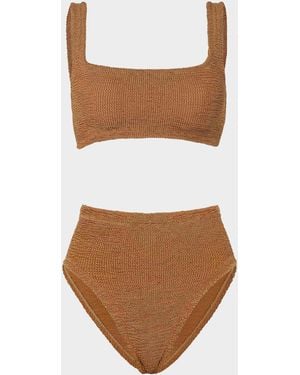 Hunza G Patricia Bikini - Brown