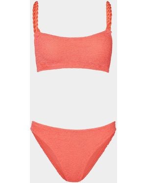 Hunza G For La Samanna, A Belmond Hotel Phoebe Bikini - Red
