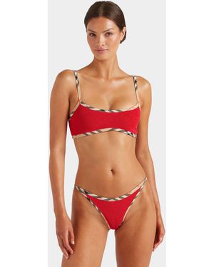 Hunza G Burberry X Tyler Bikini - Red