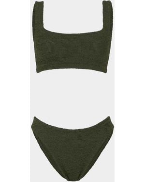 Hunza G Coverage Xandra Bikini - Green