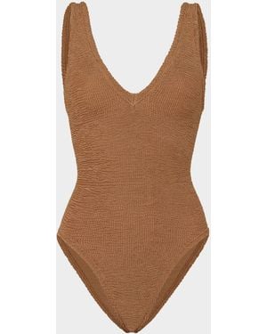 Hunza G Sadie Swim - Brown