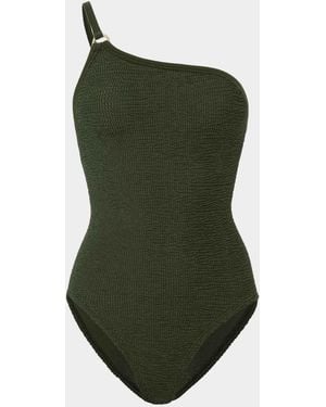 Hunza G Clara With Hoop Swim - Green