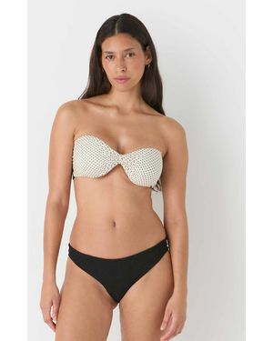 Hunza G Delphine Polka Dot Bikini - Black
