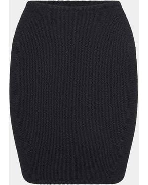 Hunza G Mini Skirt - Blue