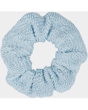 Hunza G Scrunchie - Blue