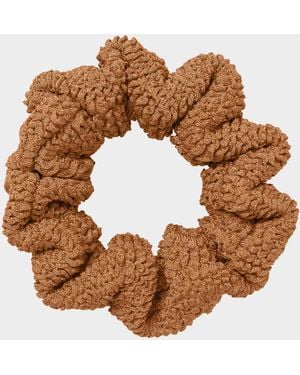Hunza G Scrunchie - Brown