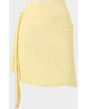 Hunza G Short Upf Sarong - Yellow