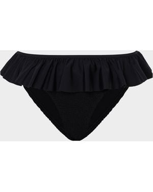 Hunza G Frill Bikini Bottom - Black